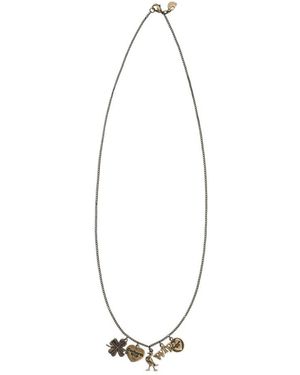 Carhartt Accessoires ,Grijs ,Charms Necklace Uniwersalny - Metallic