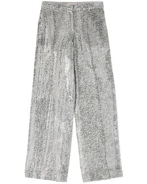 Stella McCartney Wide Trousers - Gris
