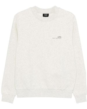 A.P.C. Hoodies & Sweatvesten ,Sweatshirts - Wit