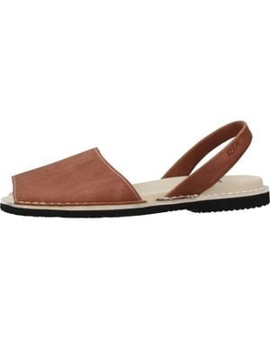 Ria Menorca Flat Sandals - Marrón