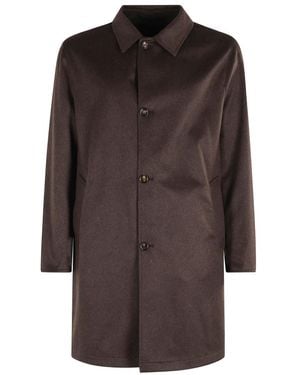KIRED Single-Breasted Coats - Bruin