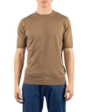 FILIPPO DE LAURENTIIS Round-Neck Knitwear - Blue
