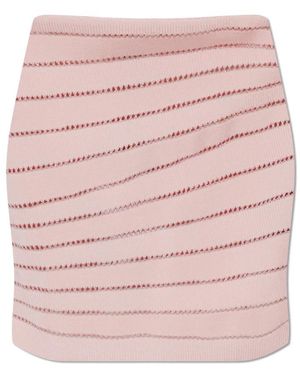 Balmain Short Skirts - Rosa