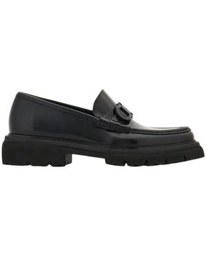 Ferragamo Schoenen ,Zwart ,Slip On