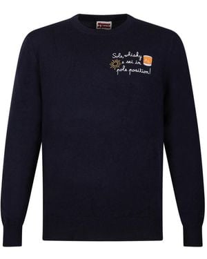 Mc2 Saint Barth Knitwear > round-neck knitwear - Bleu