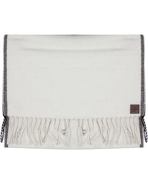 Eleventy Winter Scarves - Bianco