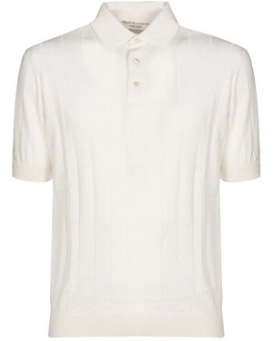 FILIPPO DE LAURENTIIS Tops ,M/C Polo Shirt - Wit