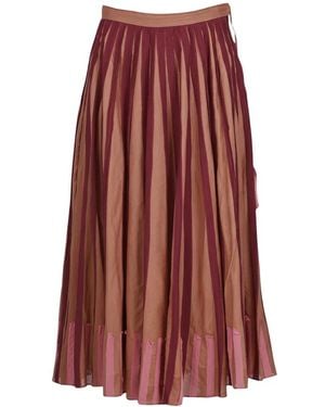 Niu Maxi Skirts - Rojo