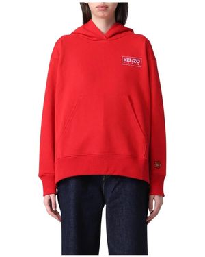 KENZO Hoodies - Rosso
