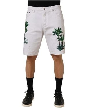 Dolce & Gabbana Denim Shorts - Grey
