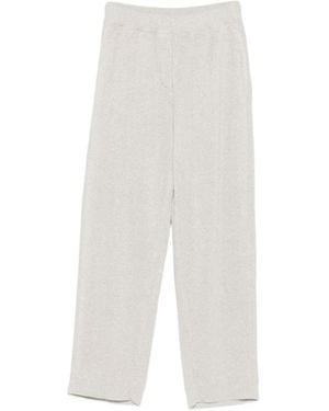 Brunello Cucinelli Straight Trousers - Blanco