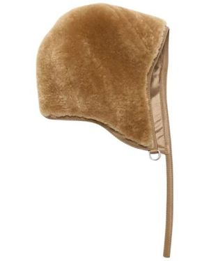 Acne Studios Belmer Silky Fur - Naturel