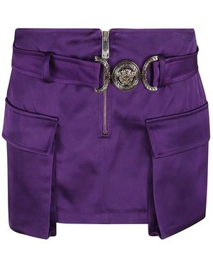 Versace Short Skirts - Morado