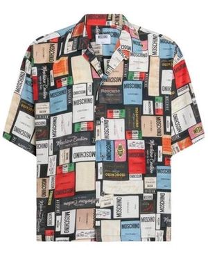 Moschino Short Sleeve Shirts - Blue