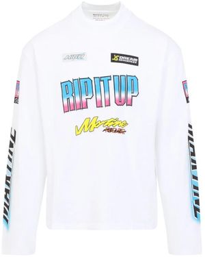 Martine Rose Long Sleeve Tops - Bianco