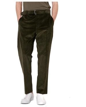 Officine Generale Slim-Fit Pants - Green