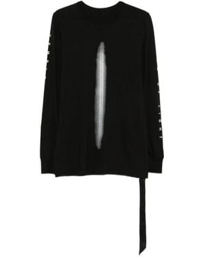 Rick Owens Round-Neck Knitwear - Nero