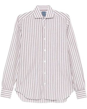 Barba Napoli Casual Shirts - White