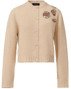 Fabiana Filippi Platinum Cardigan - Natur