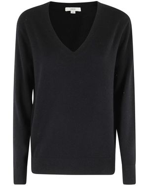 Vince V-Neck Truien - Zwart