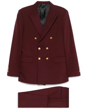 Reveres 1949 Double Breasted Suits - Rojo