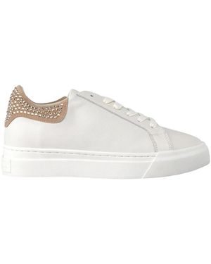 Alma En Pena. Sneakers Met Strass - Wit