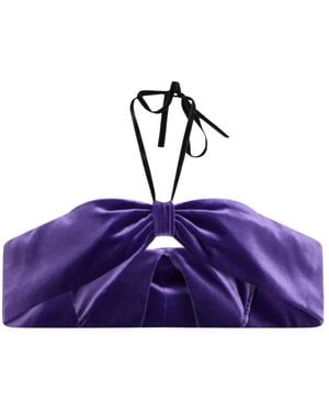 Philosophy Di Lorenzo Serafini Sleeveless Tops - Purple