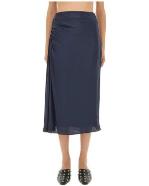 Theory Midi Skirts - Azul