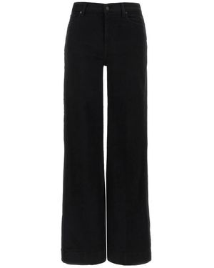 7 For All Mankind Flared Jeans - Black