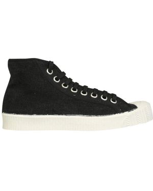 Spalwart Schoenen ,Zwart ,Linnen Special Mid Linen (Ws)