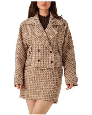Notre-v Tweed Jackets - Bruin