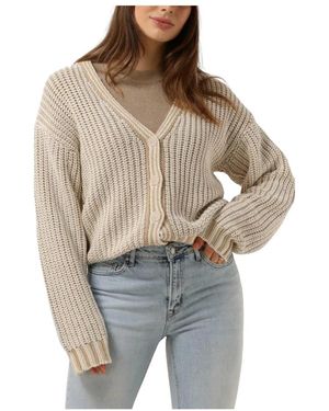 Simplee Truien &Amp; Vesten Knit-Co-Nuk-24-1 - Grijs
