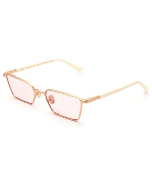 Gast Matte Goud Stijlvol Aurea Sieraden - Roze