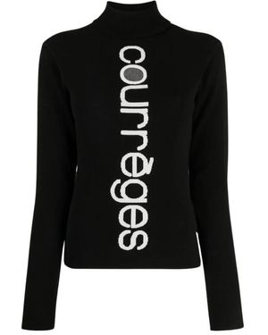 Courreges Turtlenecks - Nero