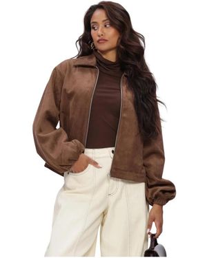 Object Objdenna/S Kurze Jacke - Braun