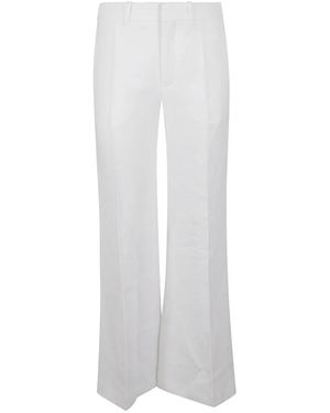 Chloé Wide Trousers - Blanco