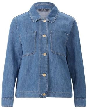 Max Mara Denim Jackets - Blue