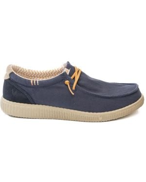 WALK IN PITAS Laced Shoes - Blue