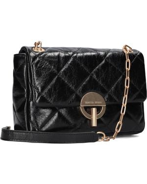Vanessa Bruno Elegante Grand Moon Schultertasche - Schwarz