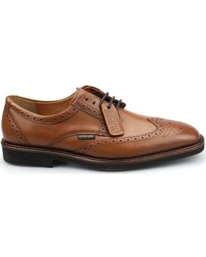 Mephisto Supreme haselnussbraunes leder goodyear welt schuhe