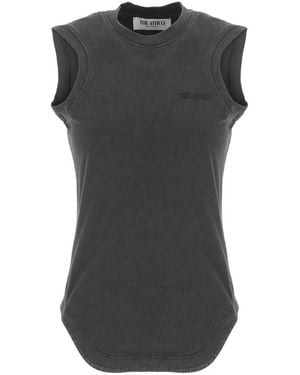 The Attico Sleeveless Tops - Gris