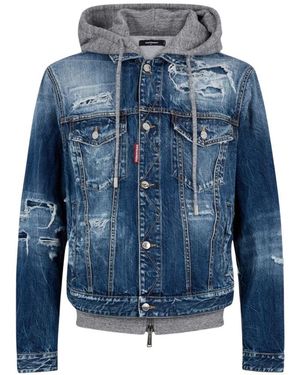 DSquared² Denim Jackets - Blue