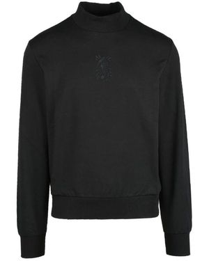 Bikkembergs Baumwolle spandex stricktop - Schwarz