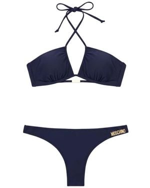 Moschino Bikini 2 Pezzi V2A5723 - Blau