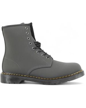 Dr. Martens Schoenen ,Grijs ,Leer Lace-Up Boots