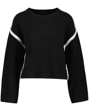 Ouí Round-Neck Knitwear - Negro