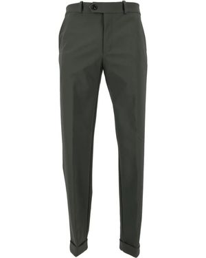 Rrd Broeken ,Groen ,Surflex Winter Chino - Grijs