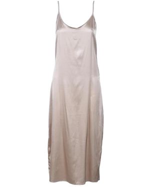 Wild Cashmere Midi Dresses - Brown