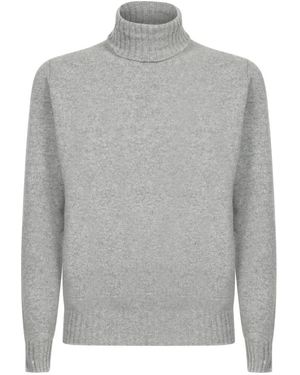 Dell'Oglio Turtlenecks - Grey