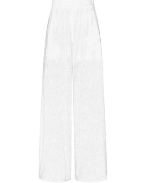 Vilebrequin Wide Trousers - Blanco